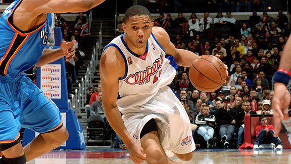 Second-year man Eric Gordon can't wait to team up with rookie Blake Griffin. (NBAE/GETTY IMAGES)