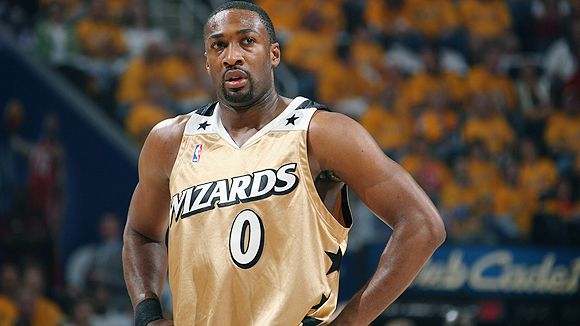 Gilbert Arenas has played in only 15 games the past two seasons. (ASSOCIATED PRESS)
