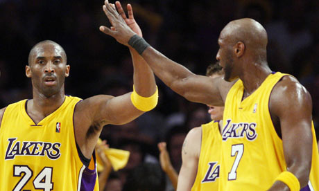 Kobe Bryant and Lamar Odom are the HD version of Jordan and Pippen.