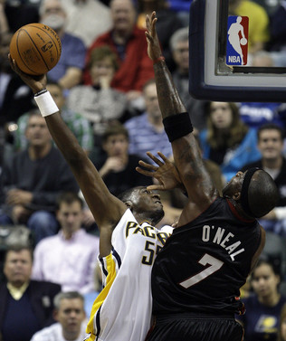 Jermaine O'Neal feels healthy again, and that is good news for Heat fans. (ASSOCIATED PRESS)