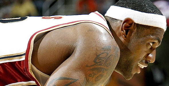 LeBron James will likely wear a number next season. For what team? James still won't say. (ASSOCIATED PRESS)