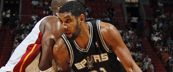 As long as Tim Duncan is healthy, the Spurs will contend for a championship. (GETTY IMAGES)