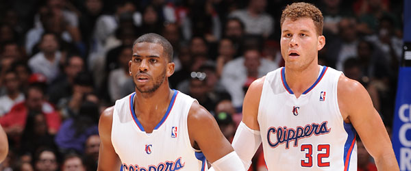Chris Paul and Blake Griffin are two big reasons why the Clippers will be a force in the Western Conference. (GETTY IMAGES)