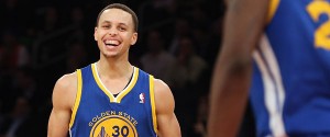 Stephen Curry's 54 points electrified the Madison Square Garden crowd. (GETTY IMAGES)