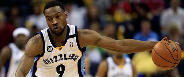 Memphis Grizzlies guard Tony Allen got 25 first-place votes in the All-Defense voting. (GETTY IMAGES)