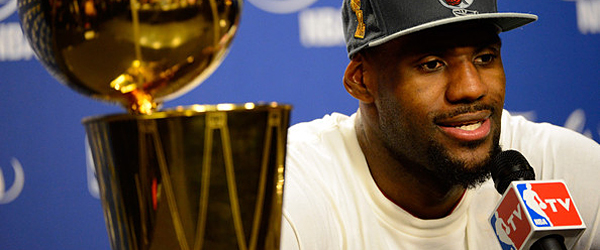 LeBron James’ stormy rise to the top was hotly anticipated but also heavily critiqued. (GETTY IMAGES)