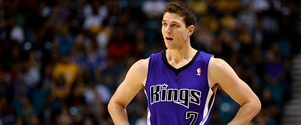 The Kings won't pick up the contract option on Jimmer Fredette. (GETTY IMAGES)