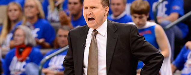 Scott Brooks has led Oklahoma City to 50 or more wins in four of the last five years. (GETTY IMAGES)