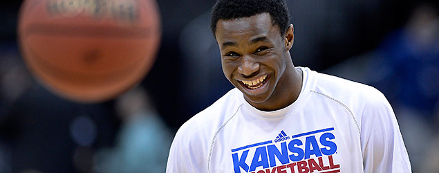 Former Kansas star Andrew Wiggins will make his Cavaliers debut at the Las Vegas Summer League. (GETTY IMAGES)