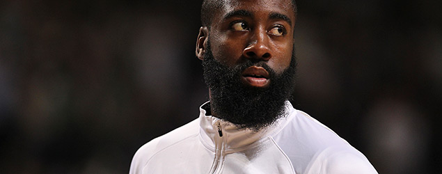 Houston Rockets guard James Harden will take part in the Team USA training camp in Las Vegas. (GETTY IMAGES)
