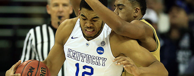 Karl-Anthony Towns is another in a long line of Kentucky players who should thrive in the NBA. (REUTERS)